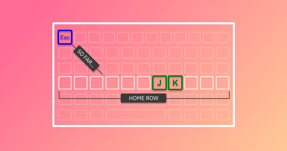 Why should you remap ESC key in Vim